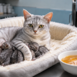 medical care for mother cat after giving birth