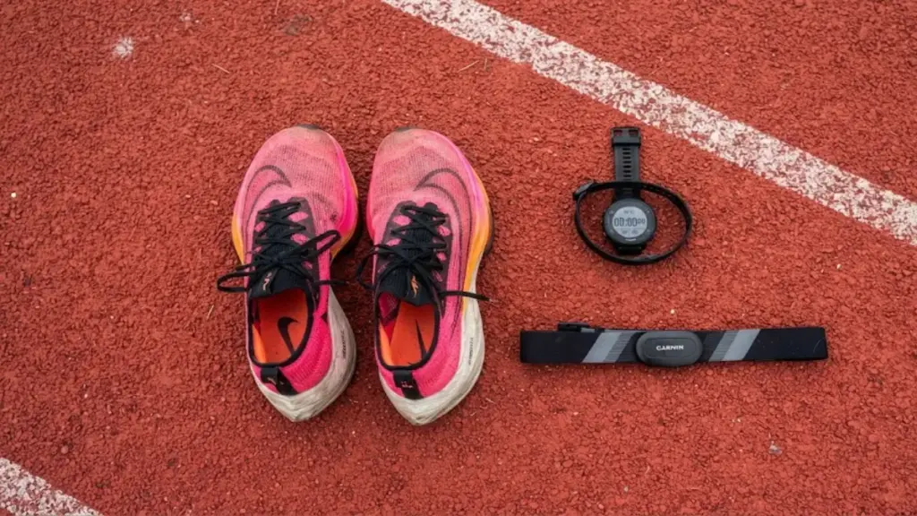 mile-run-gear-and-biomechanical-setup
