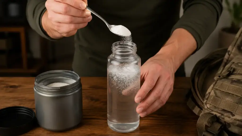 mixing-electrolyte-drinks-for-safety-during-hunting-in-florida-seasons