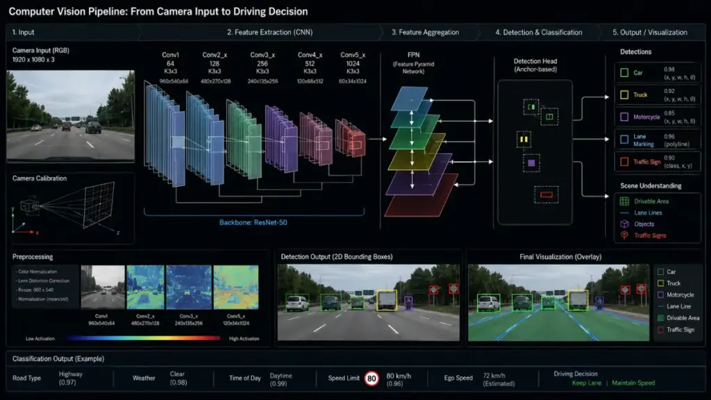  neural network processing in Level 2 autonomy vehicles