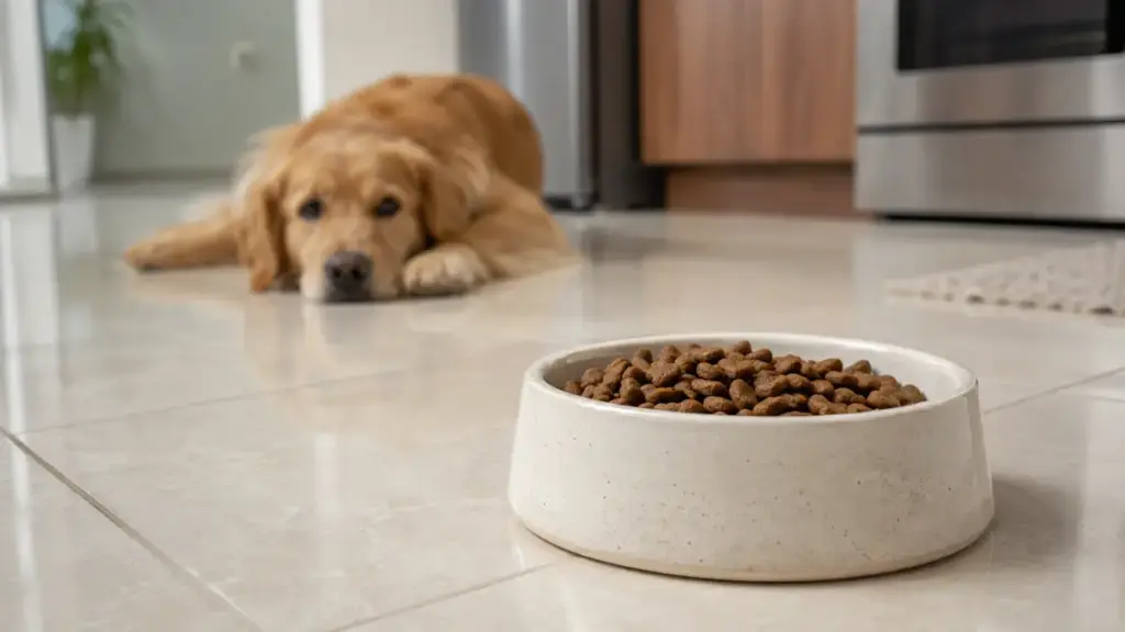 observing-maternal-appetite-loss-to-verify-a-physiological-sign-of-a-dog-giving-birth