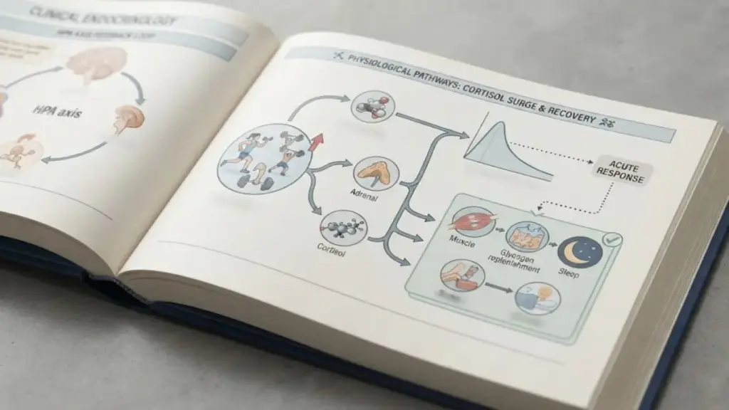 open-endocrinology-guide-showing-cortisol-surge-diagrams
