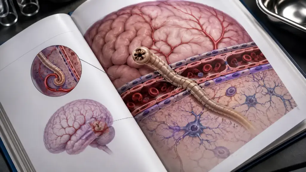 open-medical-manual-showing-blood-brain-barrier-crossing-diagrams-hjk