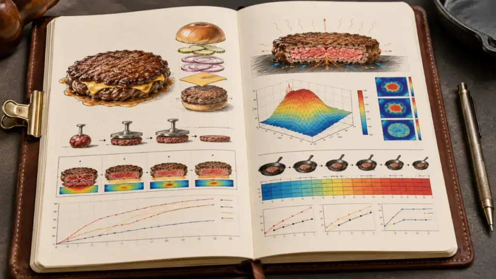 open-recipe-journal-with-scientific-meat-sear-charts