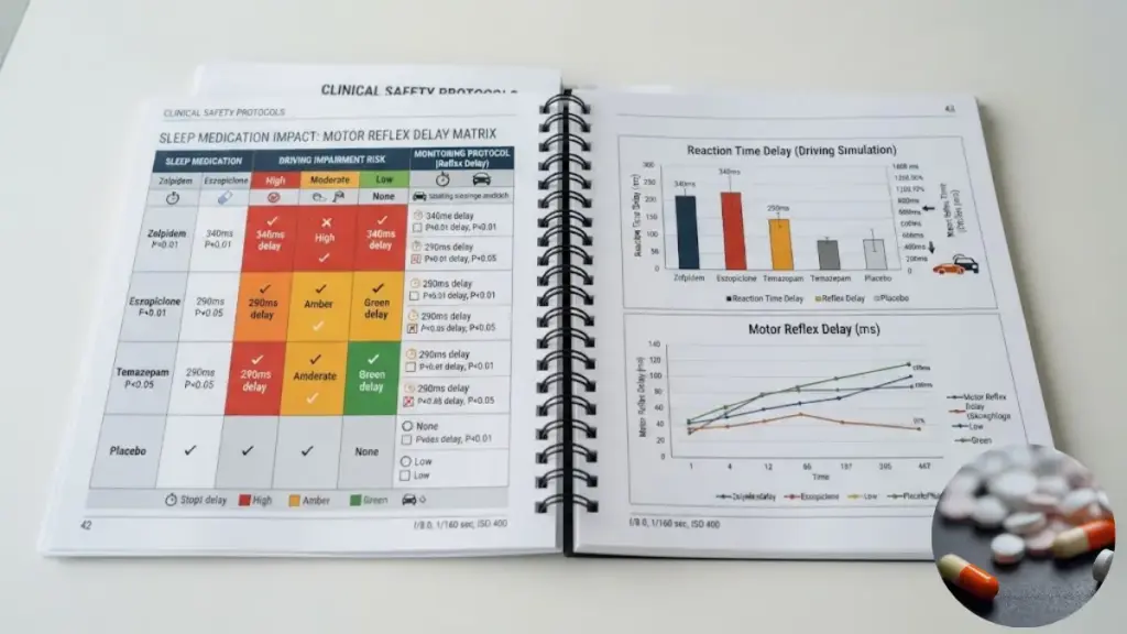 open-safety-manual-showing-motor-reflex-delay-comparison-matrices-akl