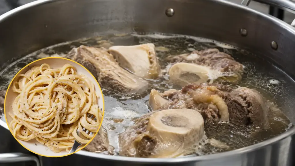 upscale-restaurant-chef-finishing-a-gourmet-noodle-bowl-presentation