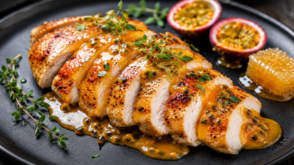 pan-seared-passion-fruit-chicken-breast-fast-easy-healthy-dinner-recipes