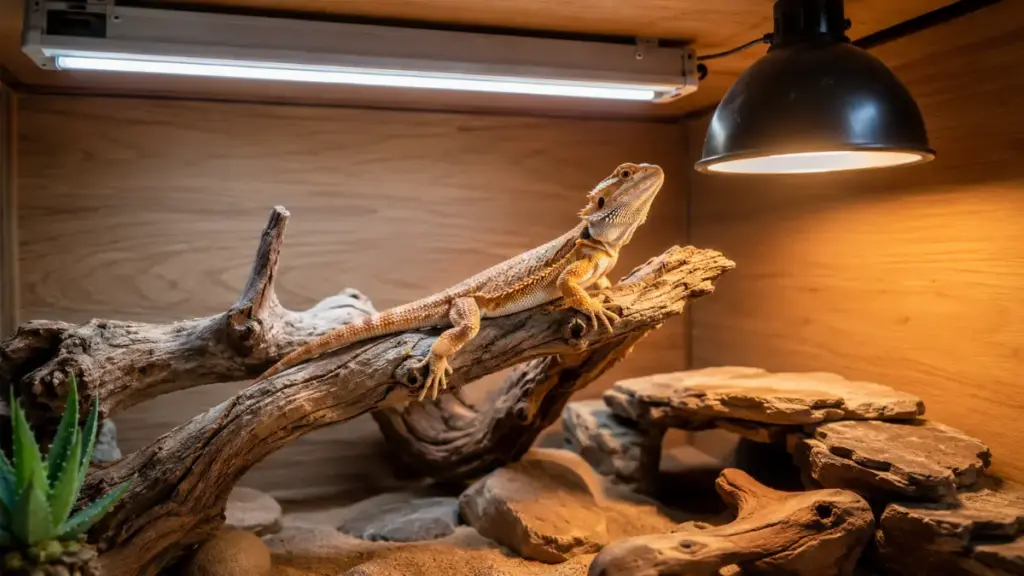 parallel-light-and-heat-fixture-alignments-for-a-healthy-bearded-dragon-cage-setup