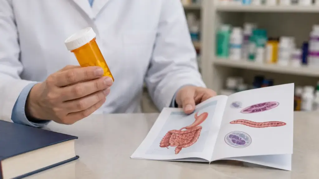 parasitic-infection-prescription-antibiotic-treatment-bottle