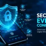 passkey vs password security shield visualization