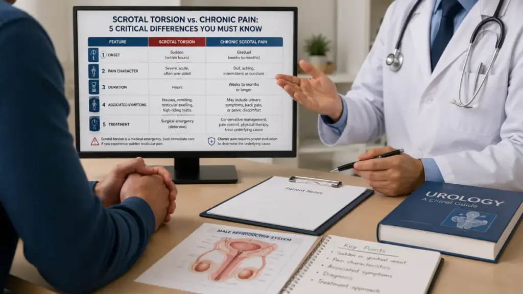 pelvic floor therapy for scrotal torsion patients
