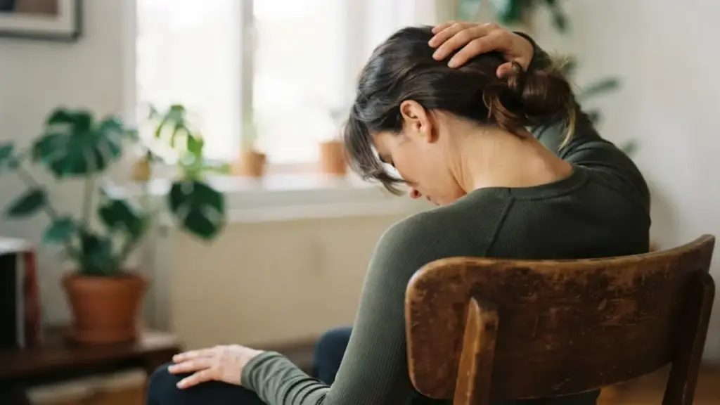 person-performing-a-neck-stretch-while-seated-on-a-chair