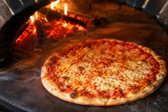pizza restaurant brick oven baked pie
