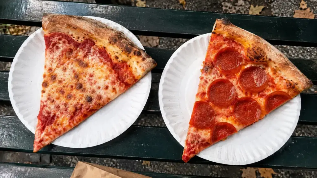 pizza-restaurant-takeout-park-bench