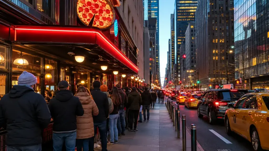 pizza-restaurant-tourist-queue-midtown