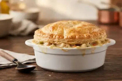 premium golden flaky crust showcasing shatteringly crisp textures for pea free pastries