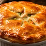 premium golden flaky pastry crust showcasing shatteringly crisp textures for chicken pot pie ideas