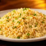 premium plated low cost fried rice showcasing vibrant textures and proper left over rice metrics