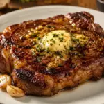 premium seared ribeye steak showcasing vibrant crust textures and proper recipe quick metrics