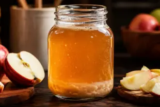 premium unfiltered apple acid vinegar jar showcasing vibrant clarity and proper fermentation metrics