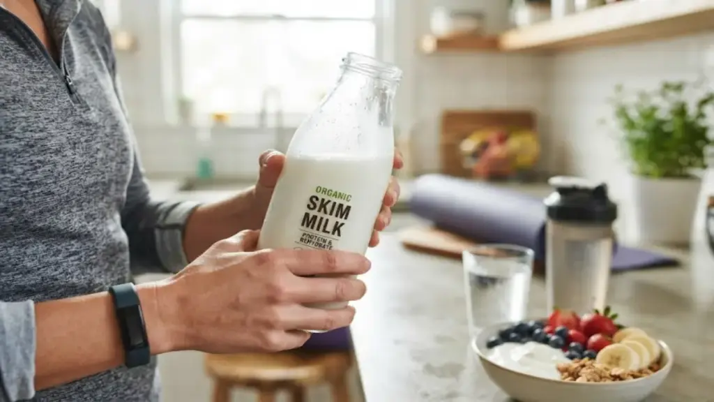 preparing-a-fresh-plant-milk-shake-in-a-kitchen-blender