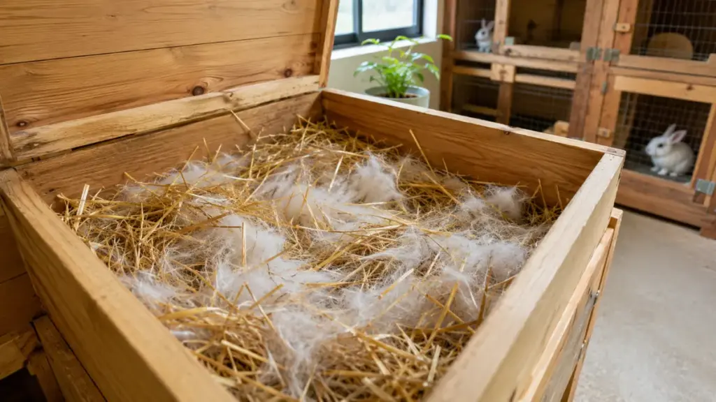 professional-nesting-box-preparation-for-maternal-health-and-litter-safety-to-optimize-how-to-breed-a-rabbit