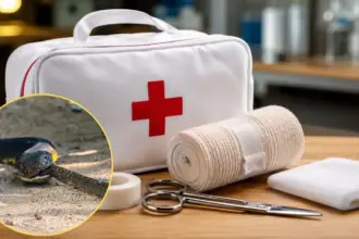 professional sterile medical dressings and compression bandages for snake bite treatment