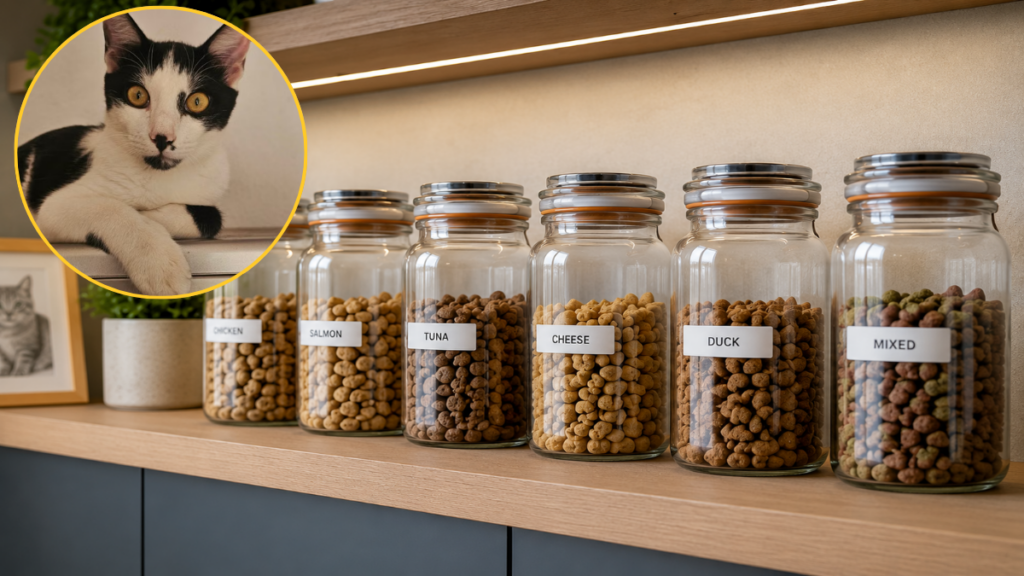 Storing fresh treats in vacuum jars for the how to make homemade cat biscuit treats for malnourished cats protocol