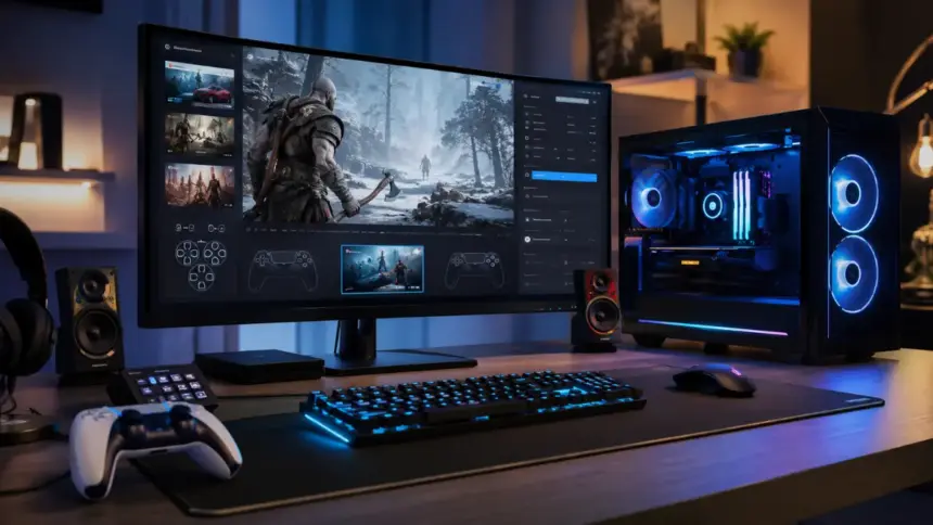 ps5 emulator pc desktop setup