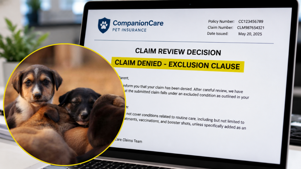 denied-insurance-claim-document-for-illegal-rabies-shot-for-dogs