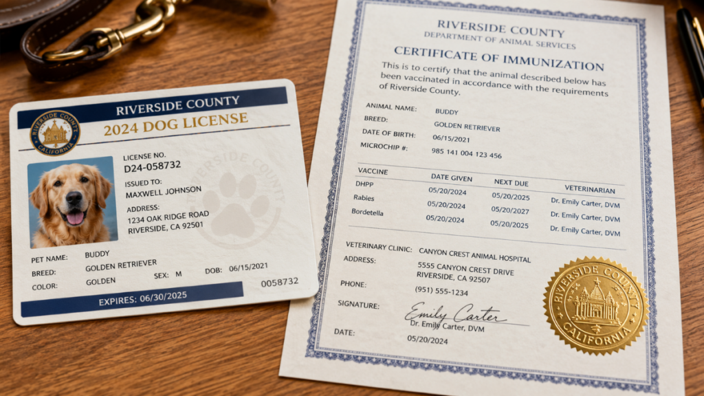 official-county-dog-license-seal-for-rabies-shot-for-dogs