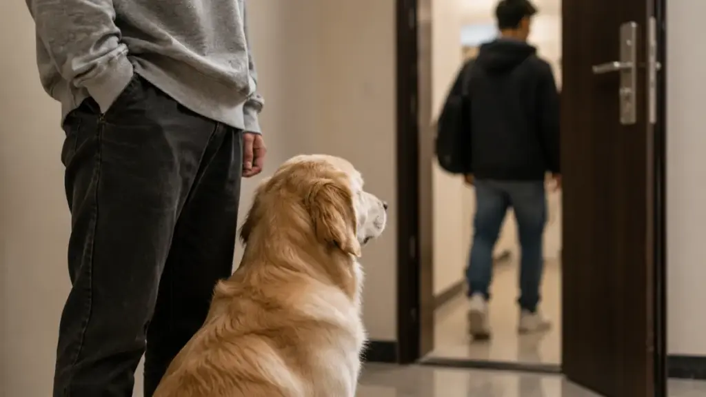 real-world-hallway-footstep-simulation-to-desensitize-dogs-against-noise-triggers