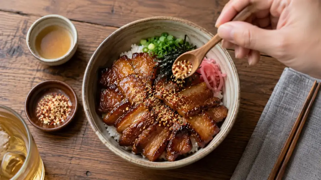 restaurant-food-combining-chili-and-citrus-on-glazed-meat