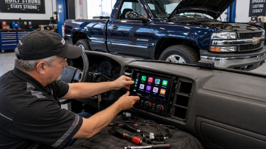 restoring-older-truck-interior-technology