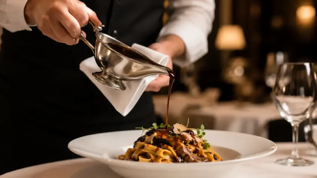 rich-dark-demi-glace-sauce-poured-over-a-gourmet-pasta-presentation