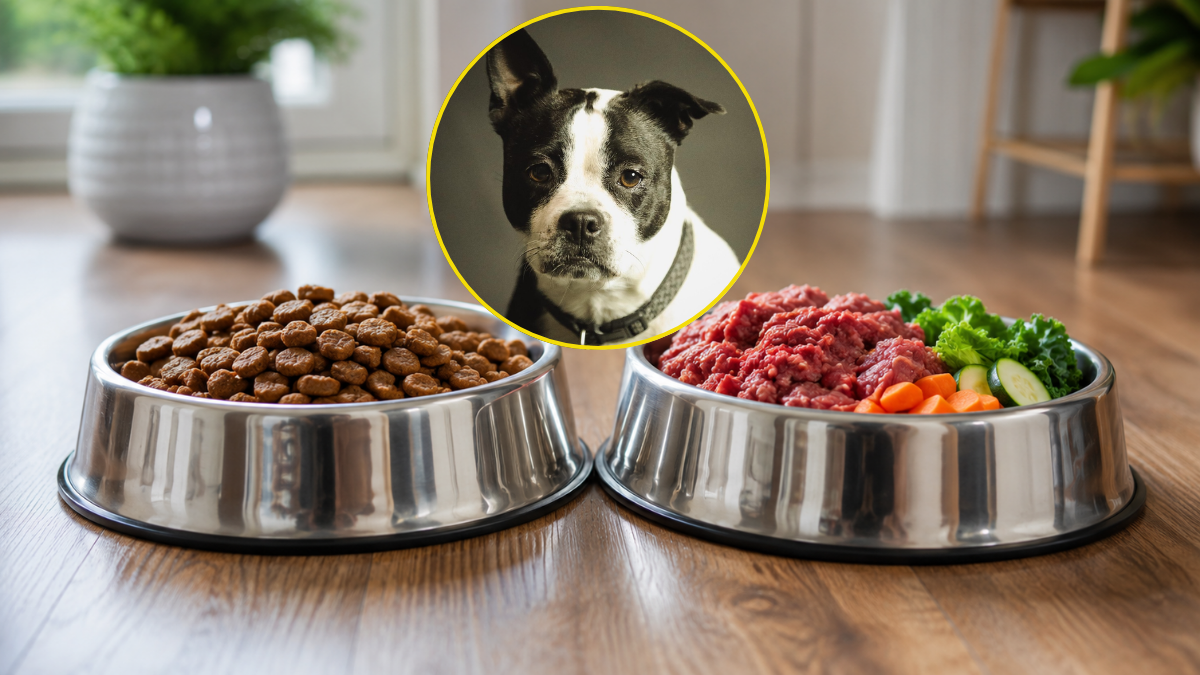 safe dietary transition from kibble to fresh dog food