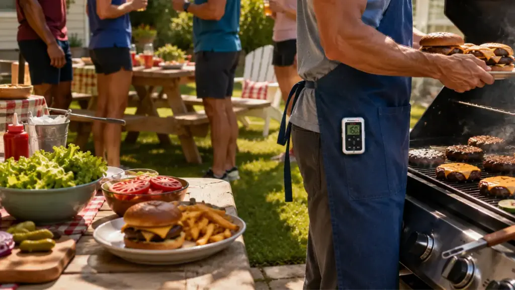 safe-summer-backyard-barbecue-party-cooking-dangerous-food-for-cookout