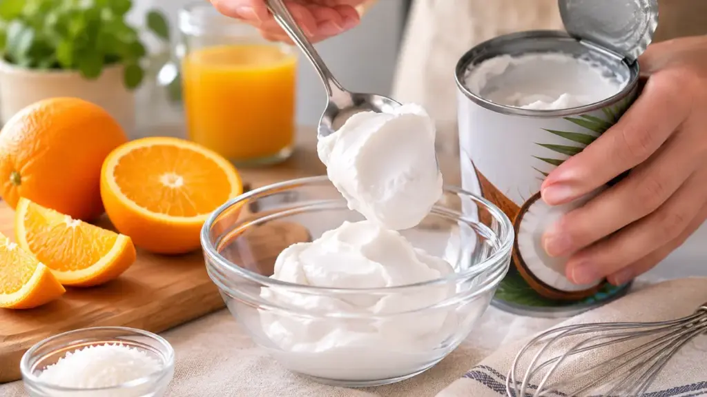 scooping-thick-coconut-cream-from-a-can-to-prepare-frosting