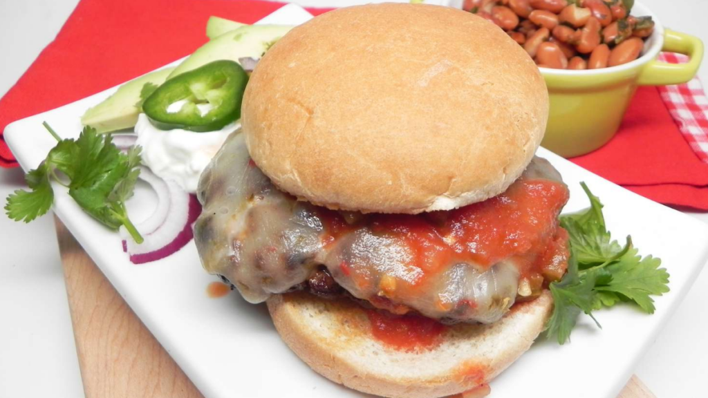 searing-patty-cast-iron-taco-seasoning-for-hamburgers