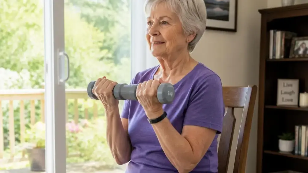 seated-senior-lifting-light-dumbbell-in-beginner-fitness