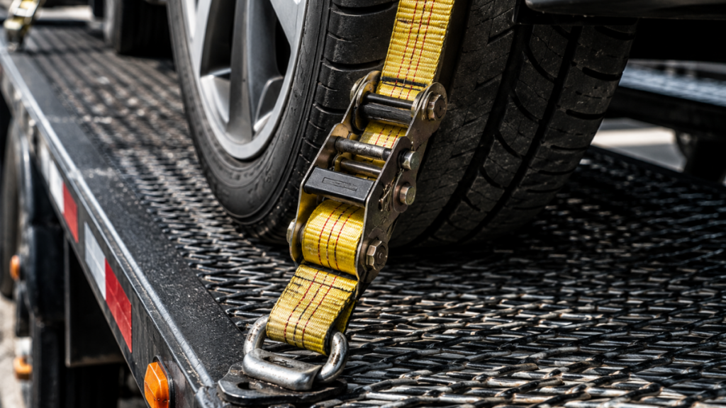  securing-wheel-straps-car-hauler-u-haul-truck-sizes