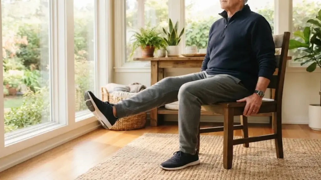 senior-man-performing-seated-knee-extensions-on-chair-weekly-exercise