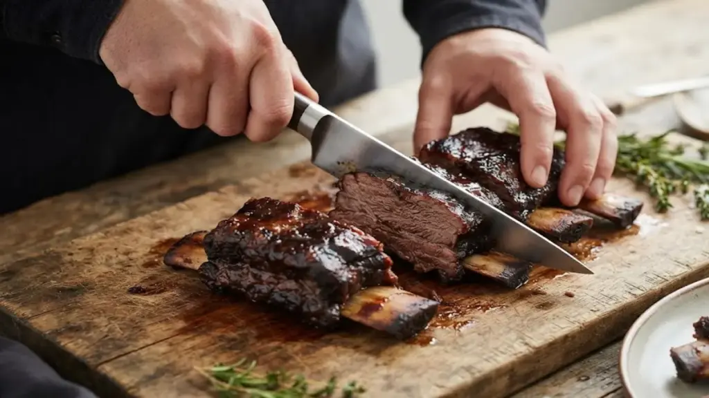 sharp-carving-knife-slicing-between-cooked-short-ribs-for-the-beef-shortrib-recipe