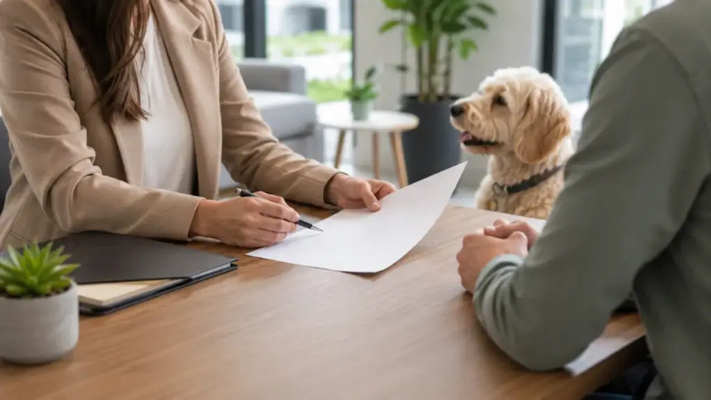 signing-a-formal-apartment-pet-addendum-document-in-a-leasing-office