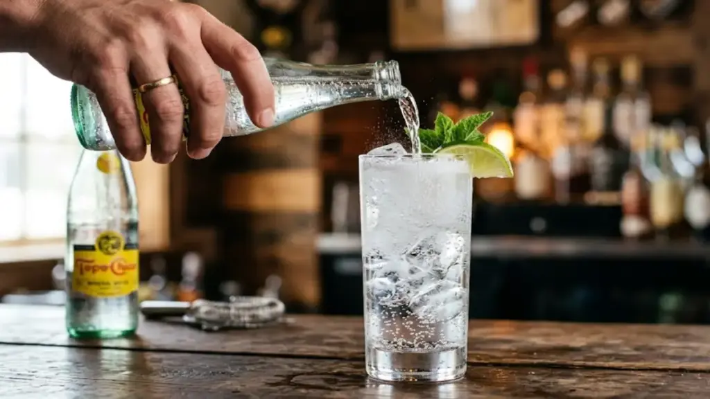 sparkling-volcanic-mineral-water-poured-into-a-tequila-highball-glass