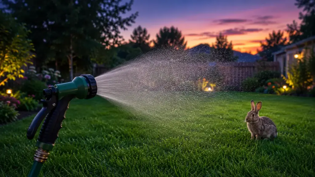 spraying-beneficial-nematodes-on-backyard-lawns-to-build-an-outdoor-rabbit-flea-treatment-line