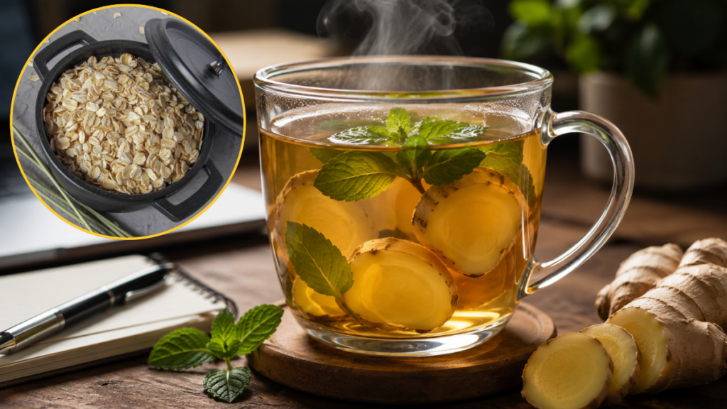 steaming-hot-ginger-tea-remedy-for-bloating-side-effects-of-eating-overnight-oats