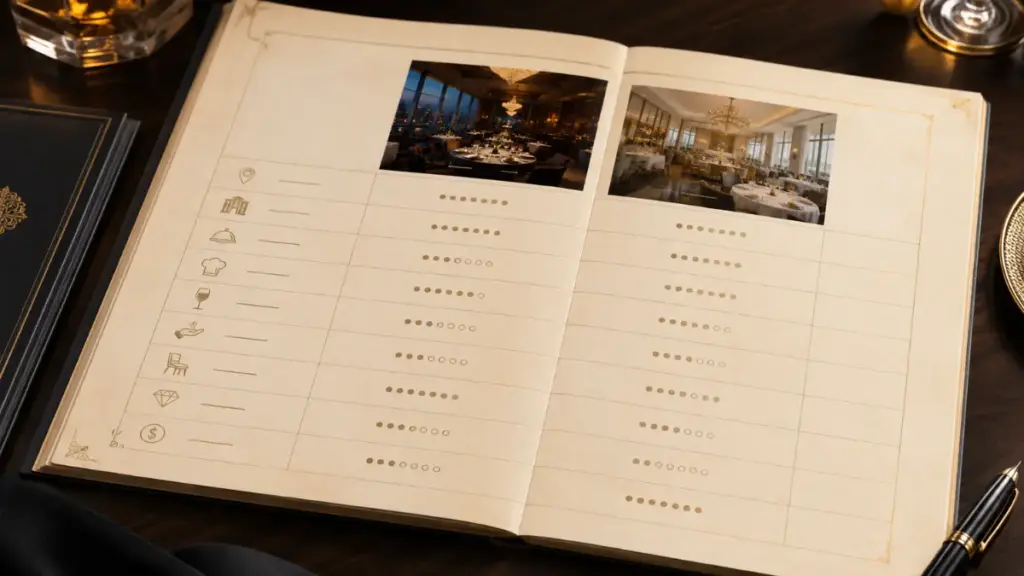 structural-gourmet-restaurant-comparison-index-matrix-for-apartment-dinner-analysis