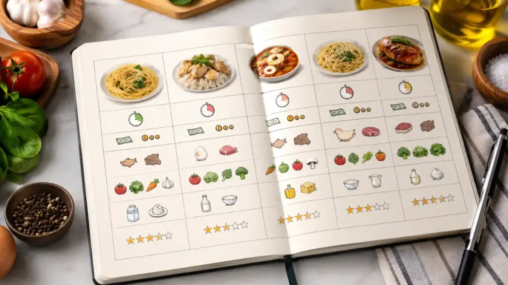 structural-meal-cost-and-preparation-time-index-matrix-for-quick-meals-analysis