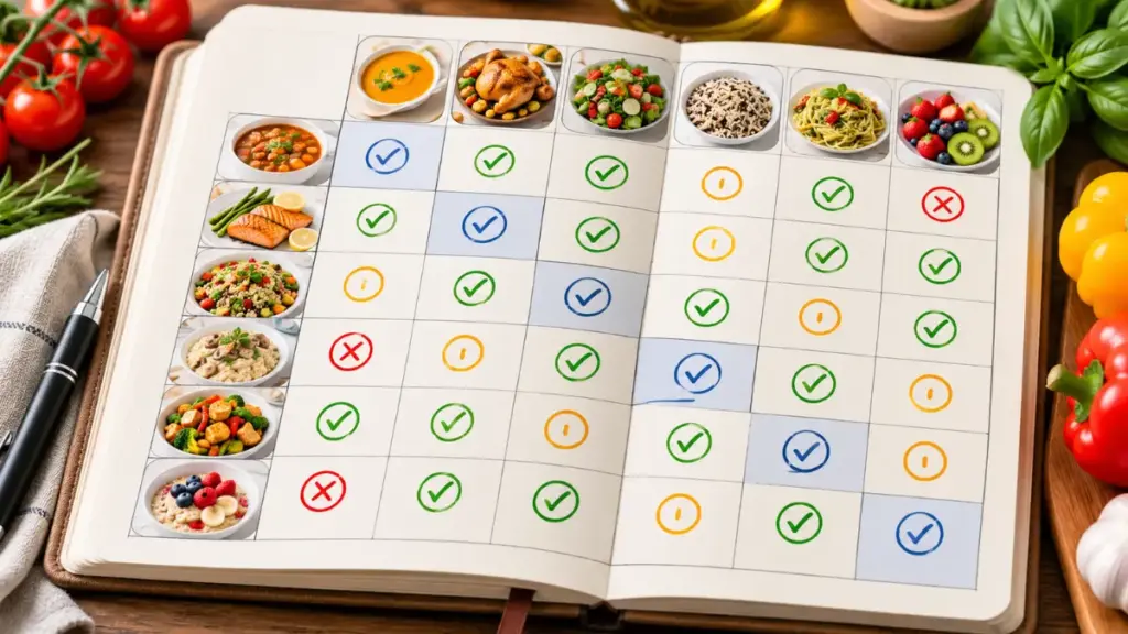structural-seasonal-menu-and-ingredient-matching-index-matrix-for-fav-food-analysis
